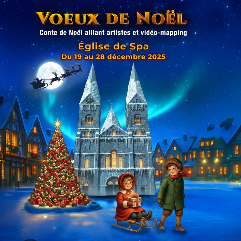 Spa Spa Spectacle Autre Voeux de noel conte monumental dans lglise de spa